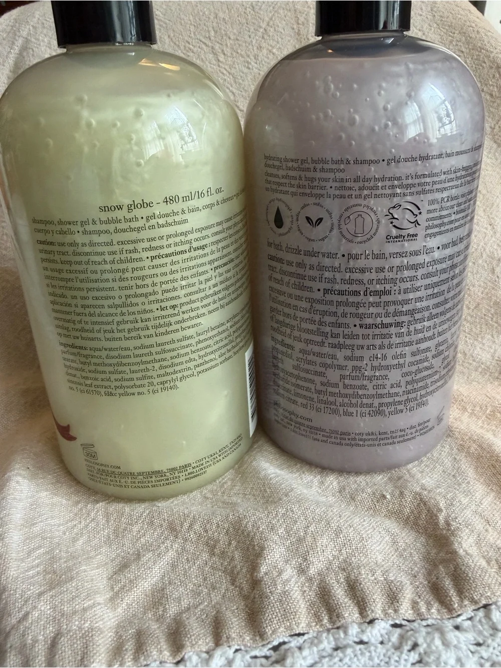 NEW~ Philosophy Snow Globe & Very Merry Holiday Shower 3-n-1 Gel set